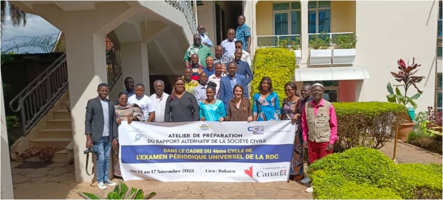 RDC : Consultations avec la société civile de l’est en préparation au 4ème cycle de l’Examen Périodique Universel (EPU).